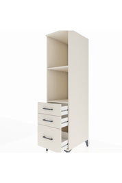 Kronos Dolap 2 Raflı 3 Çekmeceli 44x59x182 - S88M042V1C