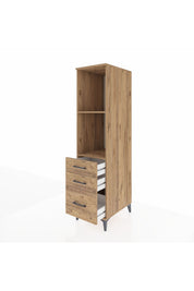 Kronos Dolap 2 Raflı 3 Çekmeceli 44x59x182 - S88M042V9C