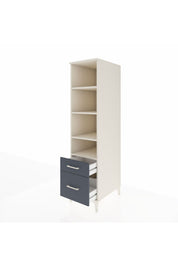 Kronos Dolap 4 Raflı 2 Çekmeceli 44x59x182 - S88M043V2C