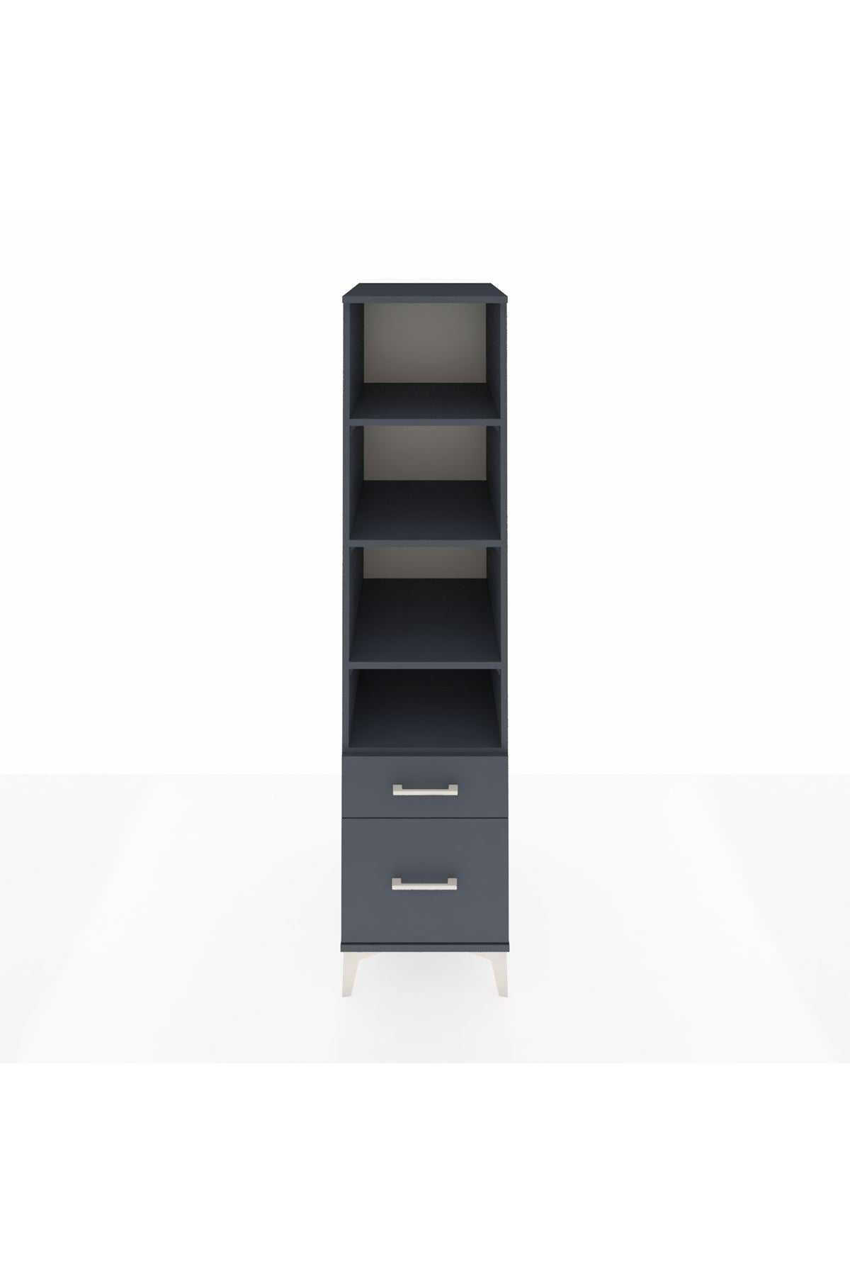 Kronos Dolap 4 Raflı 2 Çekmeceli 44x59x182 - S88M043V5C
