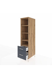 Kronos Dolap 4 Raflı 2 Çekmeceli 44x59x182 - S88M043V8C