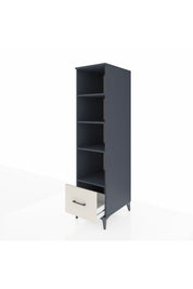 Kronos Dolap 4 Raflı Tek Çekmeceli 44x59x182 - S88M044V4C