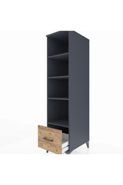 Kronos Dolap 4 Raflı Tek Çekmeceli 44x59x182 - S88M044V6C
