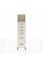 Kronos Dolap Tek Raflı 6 Çekmeceli 44x59x182 - S88M045V1C