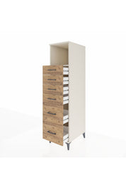 Kronos Dolap Tek Raflı 6 Çekmeceli 44x59x182 - S88M045V3C