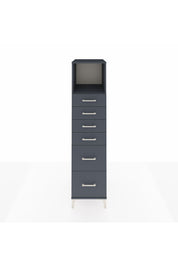 Kronos Dolap Tek Raflı 6 Çekmeceli 44x59x182 - S88M045V5C