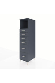 Kronos Dolap Tek Raflı 6 Çekmeceli 44x59x182 - S88M045V5C