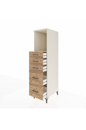 Kronos Dolap Tek Raflı 5 Çekmeceli 44x59x182 - S88M046V3C