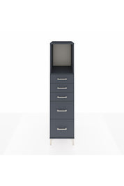 Kronos Dolap Tek Raflı 5 Çekmeceli 44x59x182 - S88M046V5C