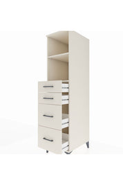 Kronos Dolap 2 Raflı 4 Çekmeceli 44x59x182 - S88M047V1C