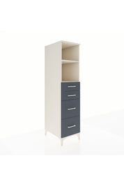 Kronos Dolap 2 Raflı 4 Çekmeceli 44x59x182 - S88M047V2C