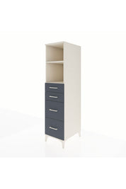 Kronos Dolap 2 Raflı 4 Çekmeceli 44x59x182 - S88M047V2C