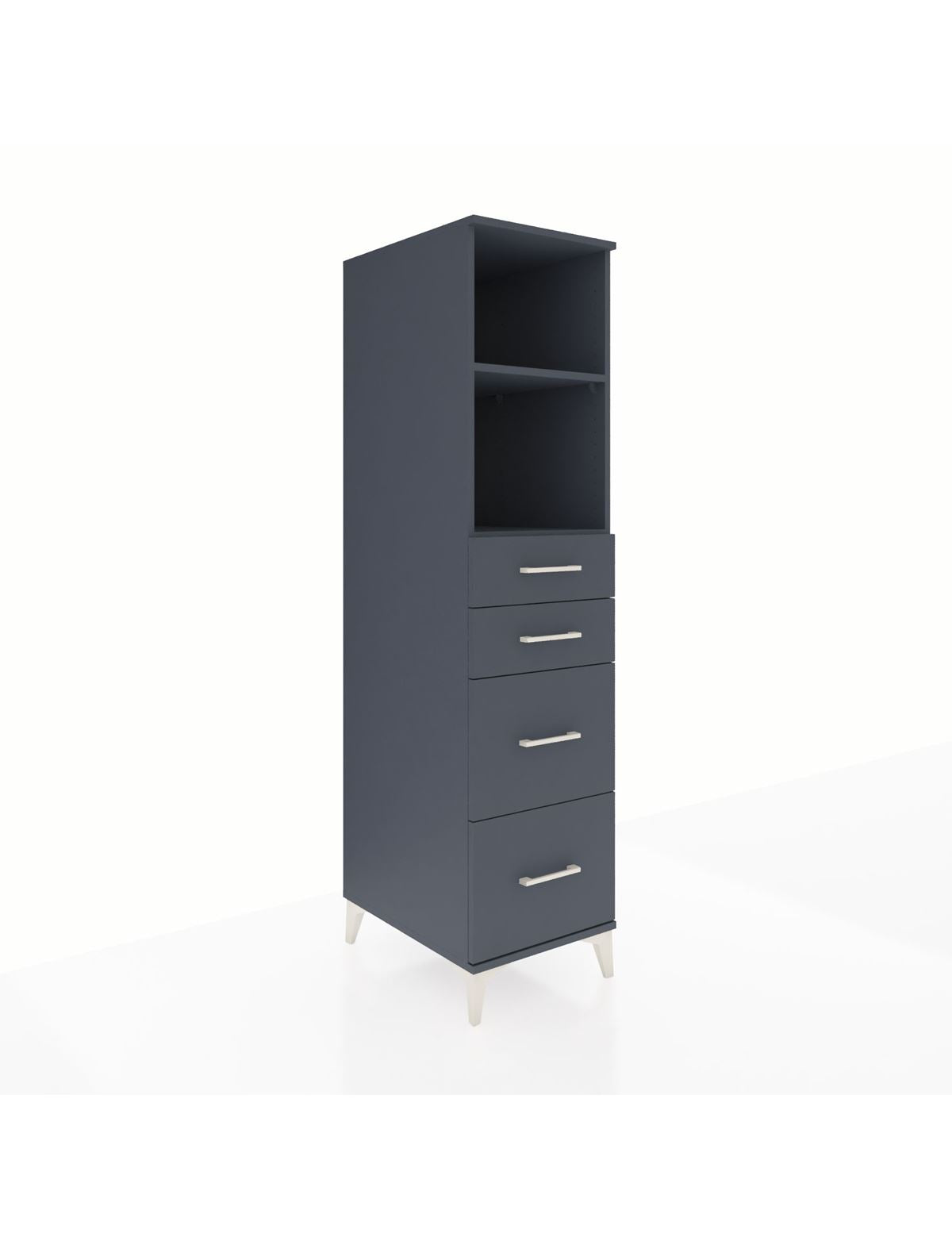 Kronos Dolap 2 Raflı 4 Çekmeceli 44x59x182 - S88M047V5C