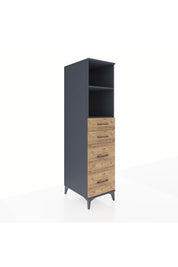 Kronos Dolap 2 Raflı 4 Çekmeceli 44x59x182 - S88M047V6C
