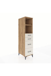 Kronos Dolap 2 Raflı 4 Çekmeceli 44x59x182 - S88M047V7C