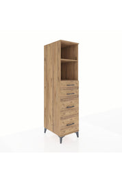 Kronos Dolap 2 Raflı 4 Çekmeceli 44x59x182 - S88M047V9C