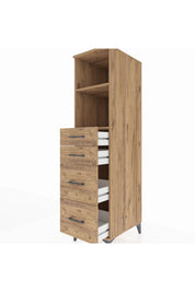 Kronos Dolap 2 Raflı 4 Çekmeceli 44x59x182 - S88M047V9C