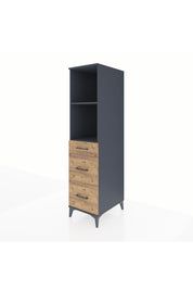 Kronos Dolap 2 Raflı 3 Çekmeceli 44x59x182 - S88M048V6C