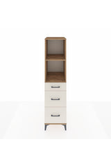 Kronos Dolap 2 Raflı 3 Çekmeceli 44x59x182
