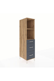 Kronos Dolap 2 Raflı 3 Çekmeceli 44x59x182 - S88M048V8C
