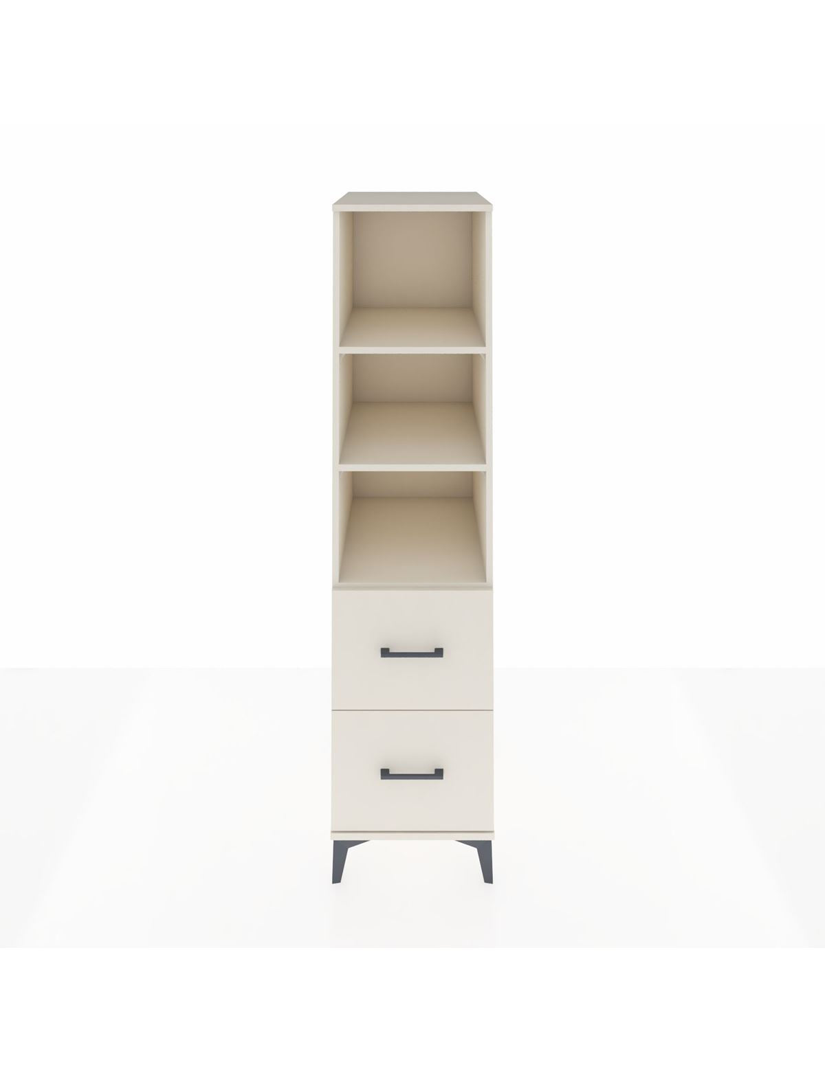 Kronos Dolap 3 Raflı 2 Çekmeceli 44x59x182 - S88M049V1C