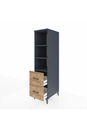 Kronos Dolap 3 Raflı 2 Çekmeceli 44x59x182 - S88M049V6C