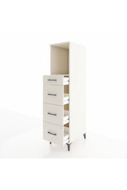 Kronos Dolap Tek Raflı 4 Çekmeceli 44x59x182 - S88M051V1C