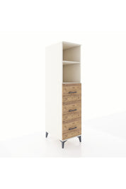 Kronos Dolap 2 Raflı 3 Çekmeceli 44x59x182 - S88M052V3C