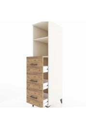 Kronos Dolap 2 Raflı 3 Çekmeceli 44x59x182 - S88M052V3C
