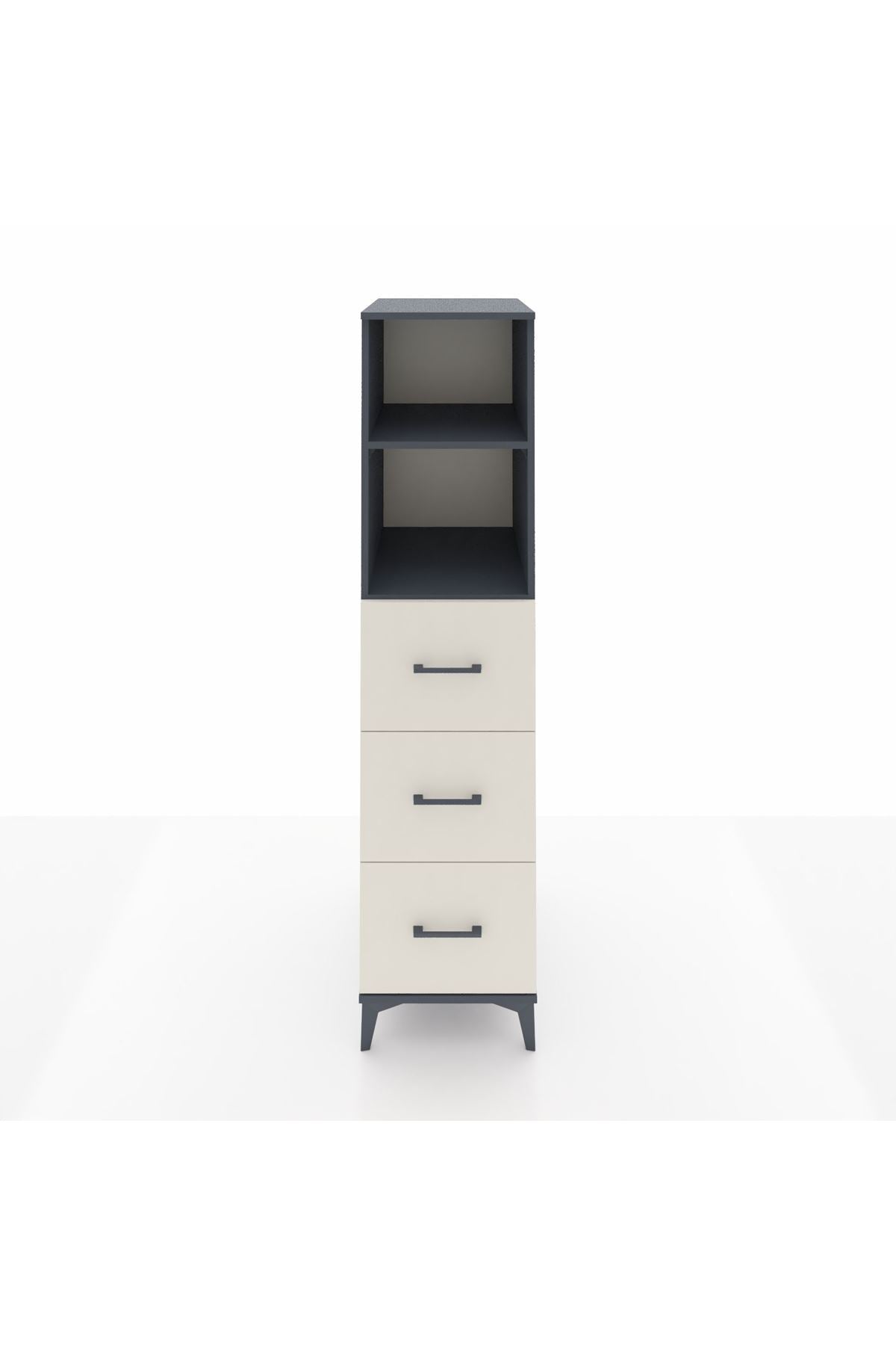 Kronos Dolap 2 Raflı 3 Çekmeceli 44x59x182 - S88M052V4C