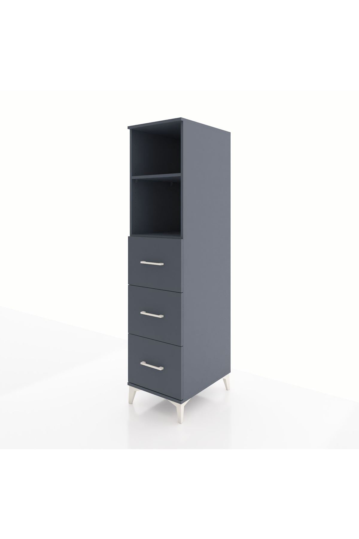Kronos Dolap 2 Raflı 3 Çekmeceli 44x59x182 - S88M052V5C