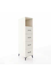 Kronos Dolap Tek Raflı 4 Çekmeceli 44x59x182 - S88M053V1C
