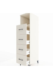 Kronos Dolap Tek Raflı 4 Çekmeceli 44x59x182 - S88M053V1C