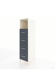 Kronos Dolap Tek Raflı 4 Çekmeceli 44x59x182 - S88M053V2C