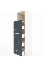 Kronos Dolap Tek Raflı 4 Çekmeceli 44x59x182 - S88M053V2C