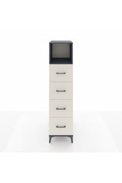 Kronos Dolap Tek Raflı 4 Çekmeceli 44x59x182 - S88M053V4C