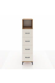 Kronos Dolap Tek Raflı 4 Çekmeceli 44x59x182 - S88M053V7C