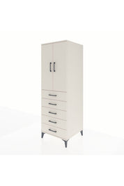 Kronos Dolap 2 Raflı 5 Çekmeceli 2 Kapaklı 60x59x182 - S89M004V1C
