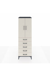 Kronos Dolap 2 Raflı 5 Çekmeceli 2 Kapaklı 60x59x182 - S89M004V4C