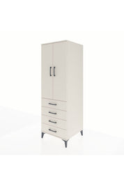 Kronos Dolap 2 Raflı 4 Çekmeceli 2 Kapaklı 60x59x182 - S89M005V1C