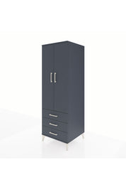 Kronos Dolap 2 Raflı 3 Çekmeceli 2 Kapaklı 60x59x182 - S89M006V5C