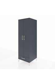 Kronos Dolap 4 Raflı Tek Çekmeceli 2 Kapaklı 60x59x182 - S89M008V5C