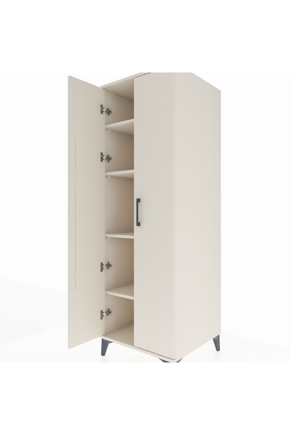 Kronos Dolap 4 Raflı 2 Kapaklı 60x59x182 - S89M009V1C
