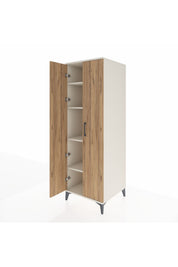Kronos Dolap 4 Raflı 2 Kapaklı 60x59x182 - S89M009V3C
