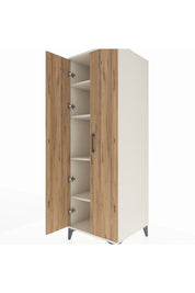Kronos Dolap 4 Raflı 2 Kapaklı 60x59x182 - S89M009V3C