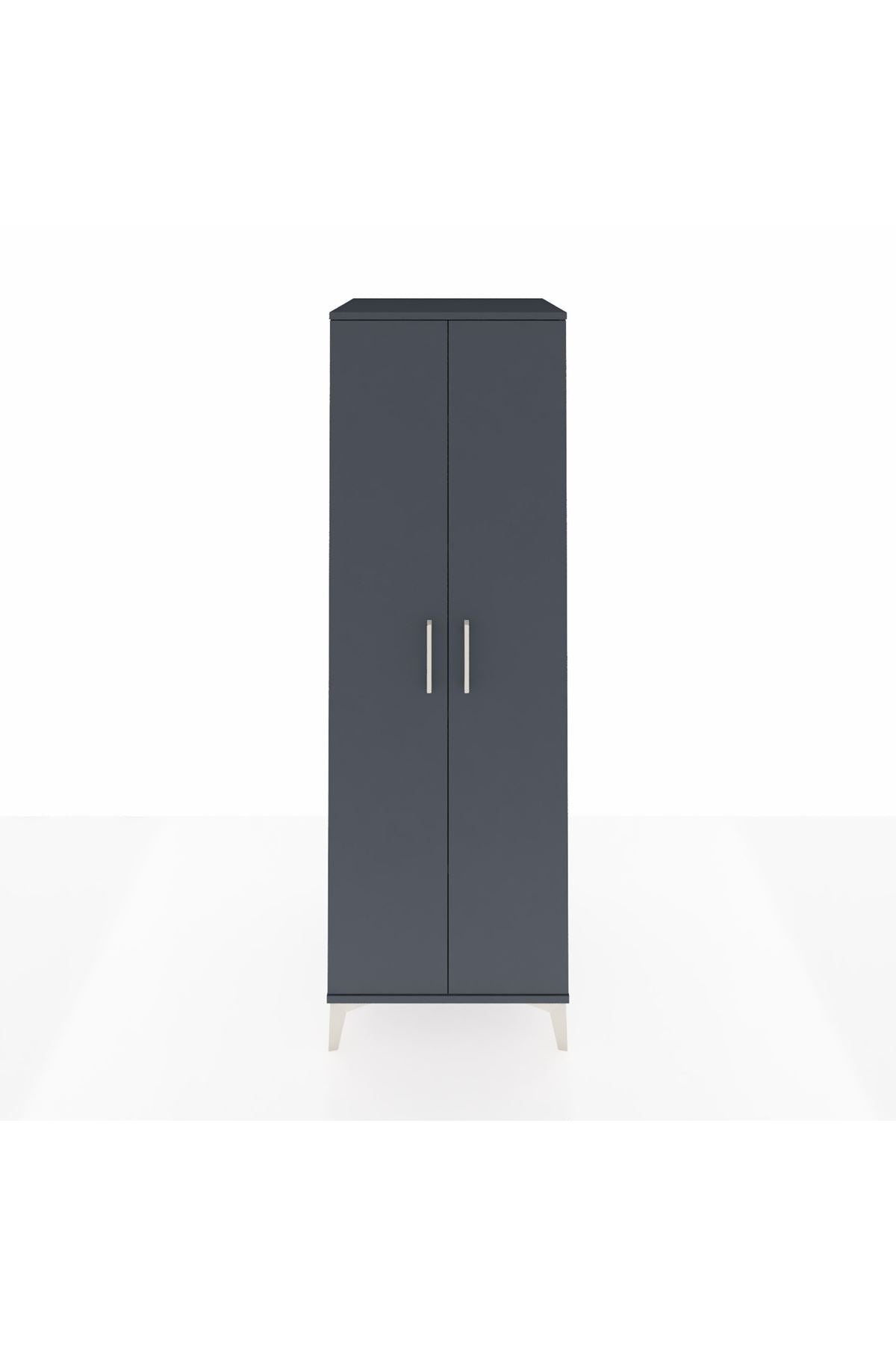 Kronos Dolap 4 Raflı 2 Kapaklı 60x59x182 - S89M009V5C