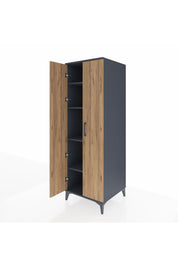 Kronos Dolap 4 Raflı 2 Kapaklı 60x59x182 - S89M009V6C