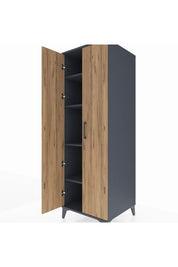 Kronos Dolap 4 Raflı 2 Kapaklı 60x59x182 - S89M009V6C