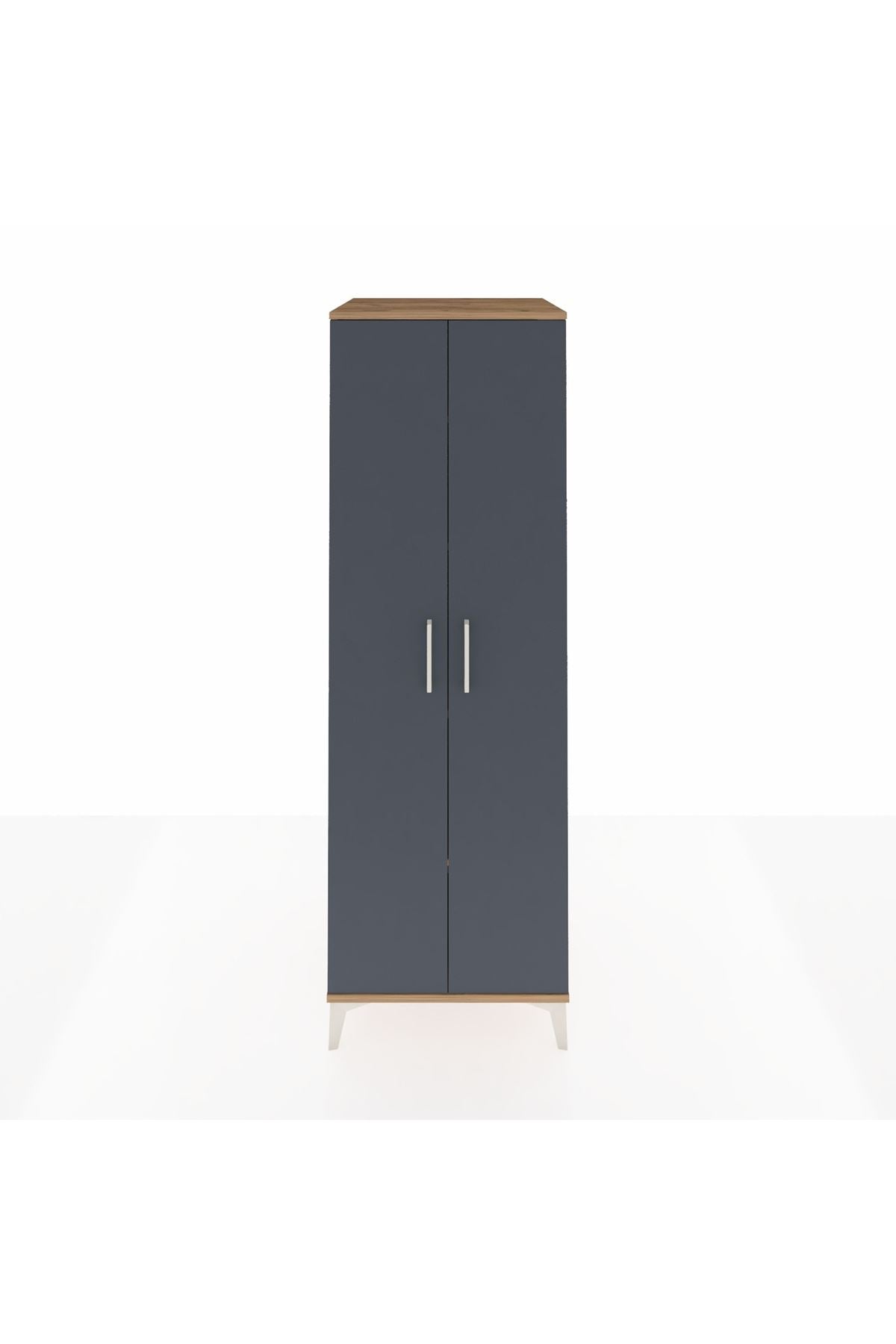 Kronos Dolap 4 Raflı 2 Kapaklı 60x59x182 - S89M009V8C