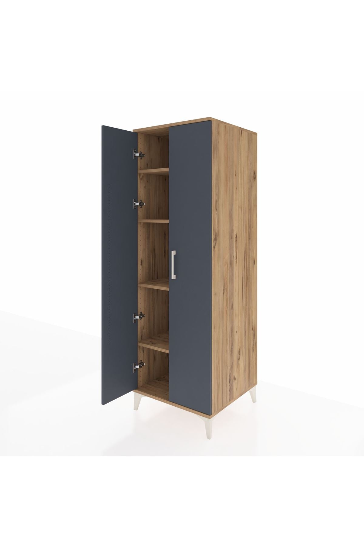 Kronos Dolap 4 Raflı 2 Kapaklı 60x59x182 - S89M009V8C